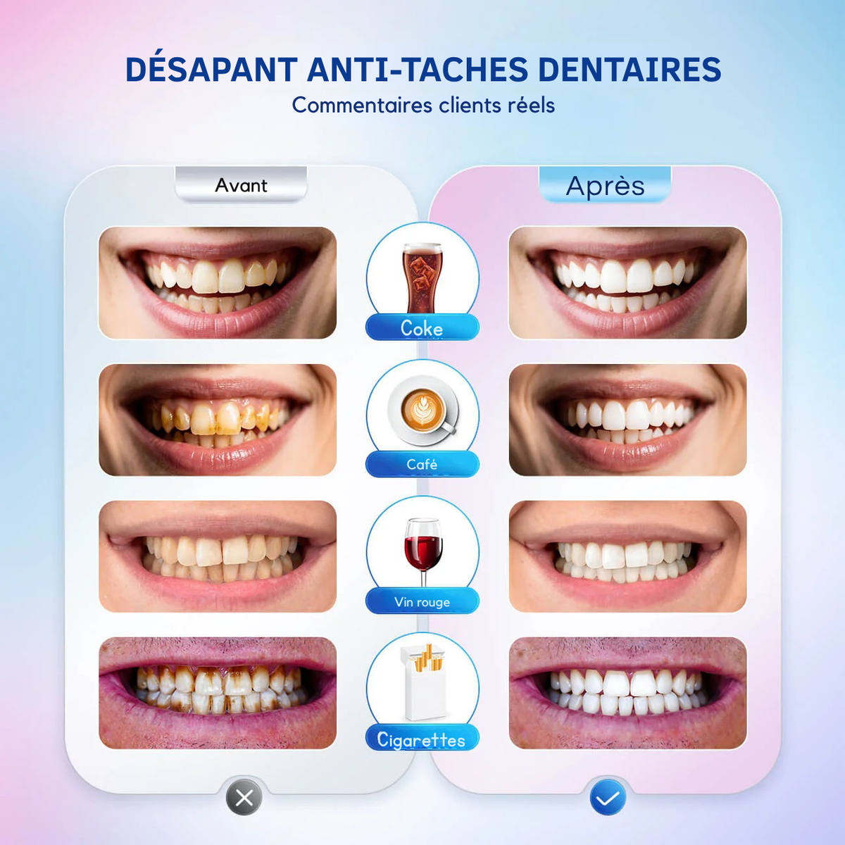 Dentifrice Éclaircissant à la Niacinamide.