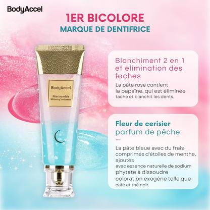 Dentifrice Éclaircissant à la Niacinamide.